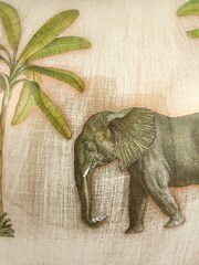 Pacific Grey Safari Jenny Worrall Medium Table Lamp - Image 3 of 4