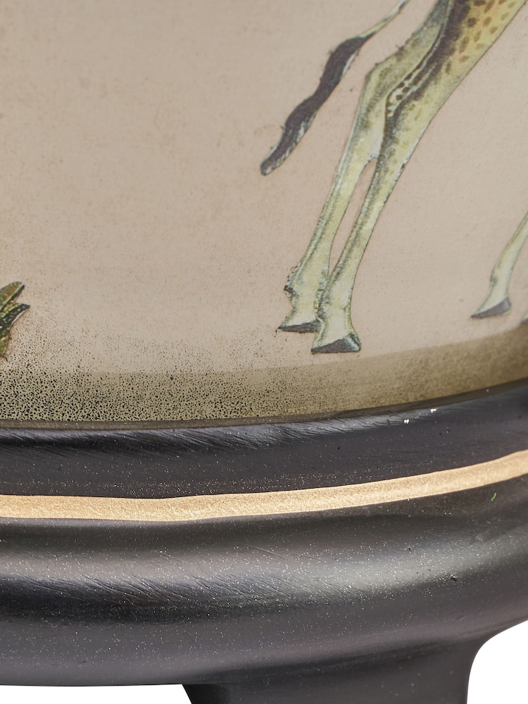 Pacific Grey Safari Jenny Worrall Medium Table Lamp - Image 4 of 4