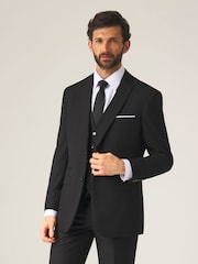 Skopes Black Madrid Regular Fit Suit Waistcoat - Image 3 of 5
