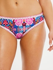 Figleaves Frida Floral Print Classic Briefs - Image 2 of 5