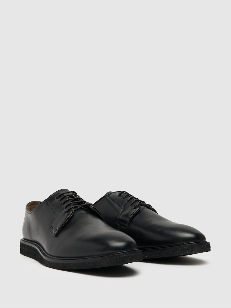 Schuh Junior Black Lock Patent T-Bar Shoes - Image 2 of 4