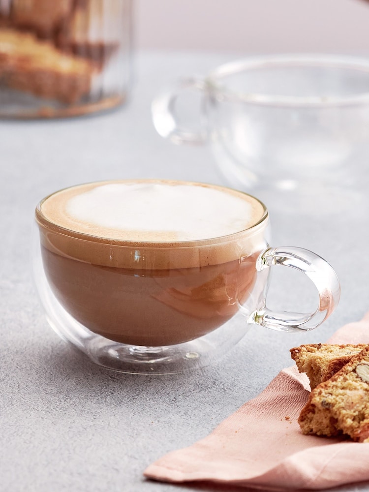 Judge Clear Duo Form Double Walled Cappuccino Glass Set - Image 1 of 3