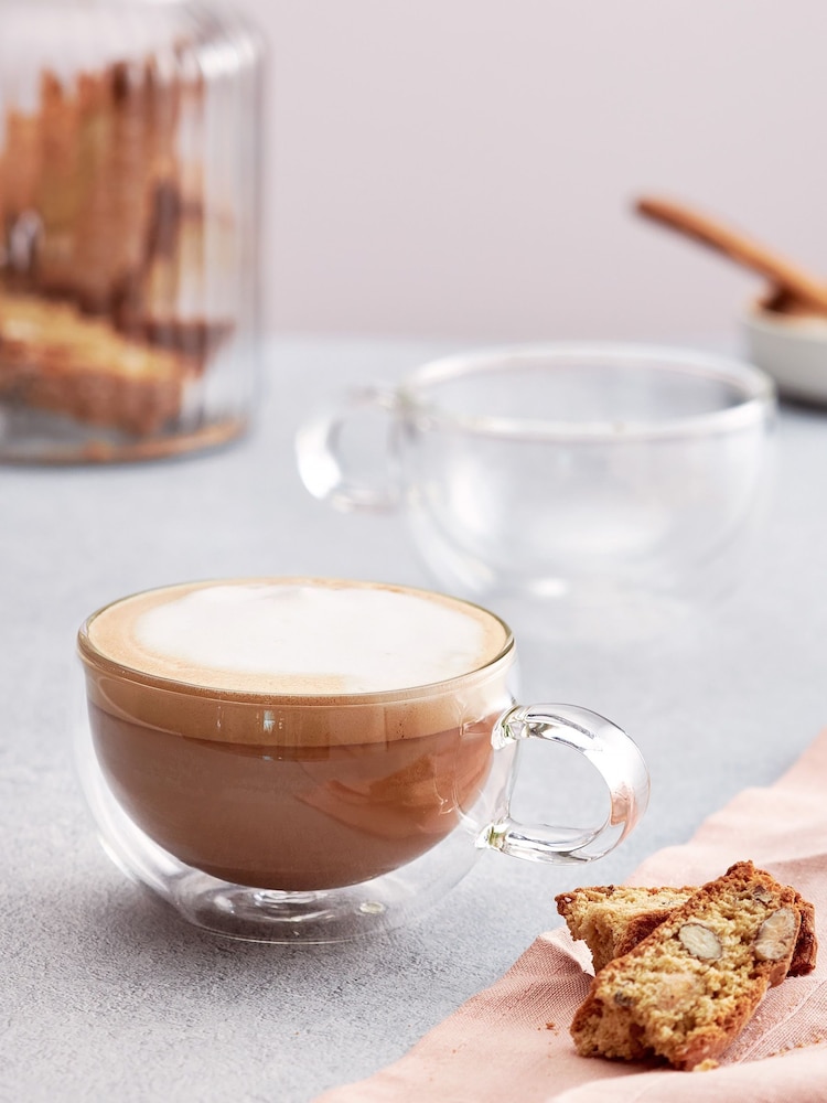 Judge Clear Duo Form Double Walled Cappuccino Glass Set - Image 2 of 3