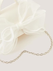 Monsoon Cream Organza Bow Bag - Image 2 of 2