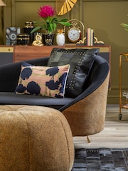 Fifty Five South Pink Embroidered Cushion - Image 1 of 4
