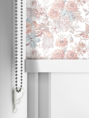 Laura Ashley Blush Pink Birtle Made To Measure Roller Blind - Image 4 of 6