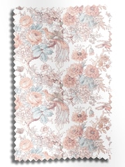 Laura Ashley Blush Pink Birtle Made To Measure Roller Blind - Image 5 of 6