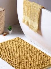 Ochre Yellow Giant Bath Bobble Mat - Image 1 of 5