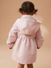 Pink - Wasserabweisender Corsagen-Trenchcoat (3 Monate–7 Jahre) - Bild 2 von 8
