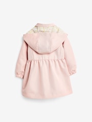 Pink - Wasserabweisender Corsagen-Trenchcoat (3 Monate–7 Jahre) - Bild 6 von 8