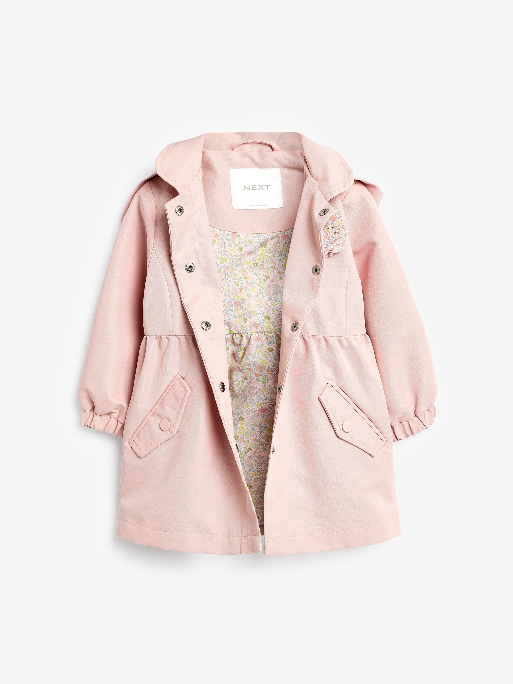 Next pink raincoat shop