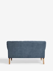 Laura Ashley Baron Chenille Seaspray Blue Ropsley Small 2 Seater Sofa - Image 6 of 8