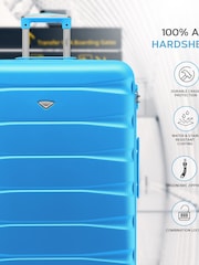 Flight Knight Large Hardcase Lightweight Check In Suitcase With 4 Wheels - Image 2 of 7