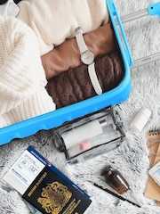 Flight Knight Large Hardcase Lightweight Check In Suitcase With 4 Wheels - Image 3 of 7