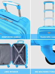 Flight Knight Large Hardcase Lightweight Check In Suitcase With 4 Wheels - Image 5 of 7