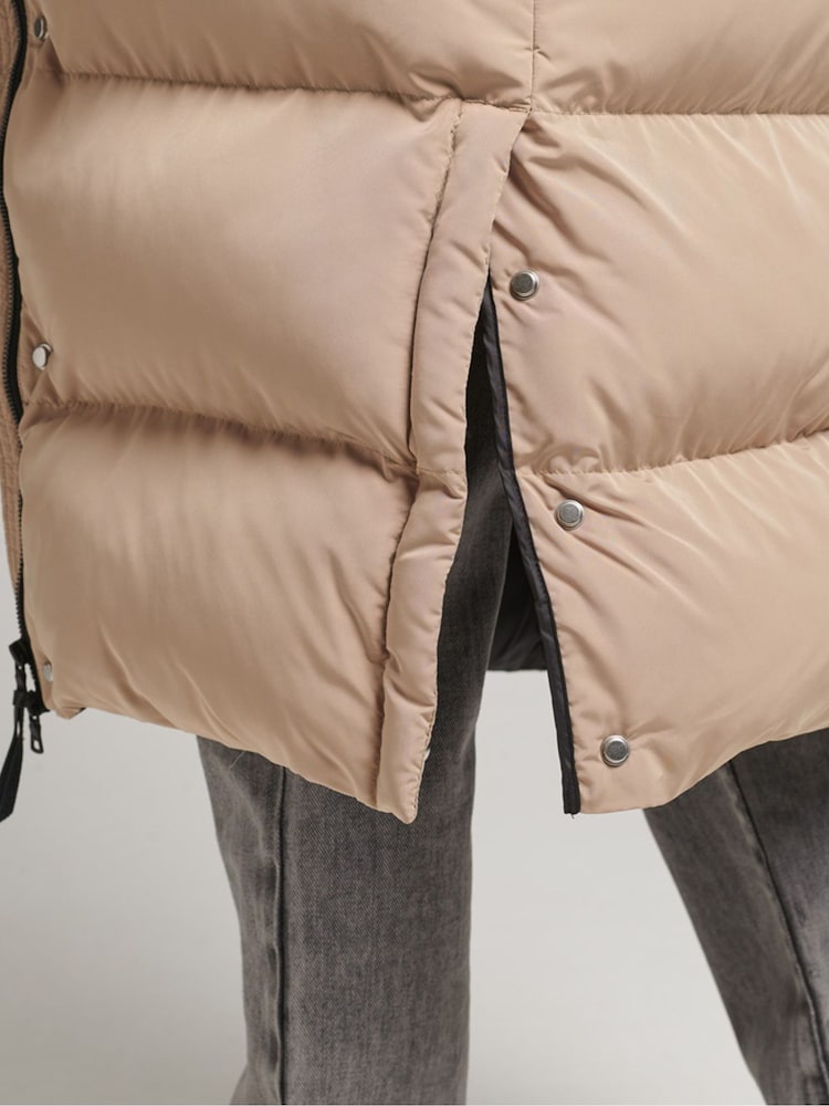 Superdry Natural Studios Longline Duvet Padded Coat - Image 7 of 7