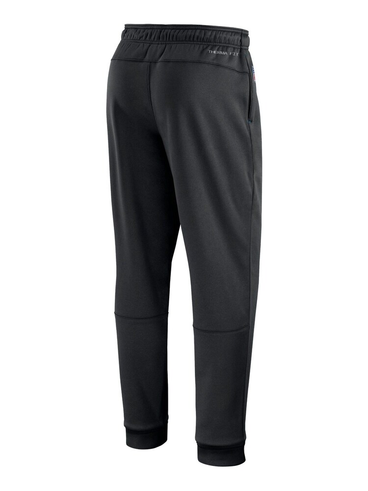 Nike Black NFL Fanatics Carolina Panthers Sideline Nike Therma Fleece Pants - Image 3 of 3