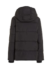 Calvin Klein Jeans Boys Black Essential Puffer Jacket - Image 2 of 5