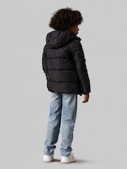 Calvin Klein Jeans Boys Black Essential Puffer Jacket - Image 3 of 5