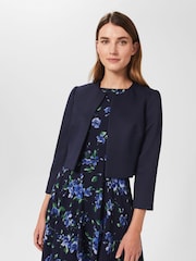 Hobbs Navy Blue Elize Jacket - Image 3 of 4