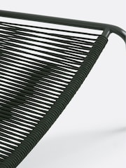 La Redoute Intérieurs Khaki Masix Low Garden Armchair in Braided Rope - Image 3 of 4
