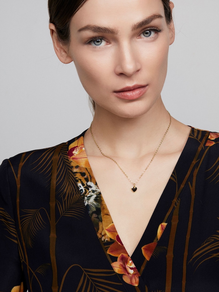 Goudkleurig - Ted Baker HARA: Ketting met kleine hartjeshanger - Image 5 of 6