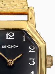 Sekonda Ladies Stainless Steel Bracelet Black Watch - Image 4 of 5
