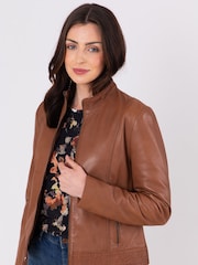 Коричневый Inca - Lakeland Leather кожаная куртка Anthorn - Image 4 of 12