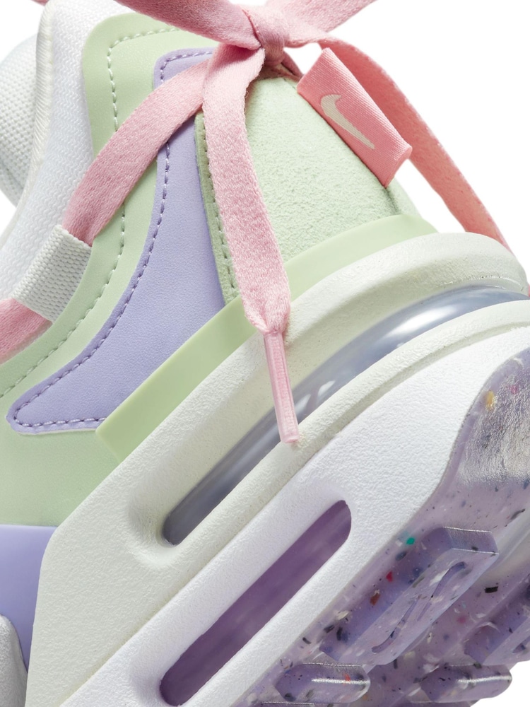 Nike White Air Max Furyosa Trainers - Image 8 of 8