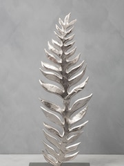 Fifty Five South Gold Hampstead Leaf Ornaments Sculpture - Image 2 of 3