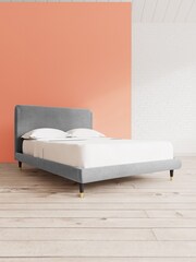 Swoon Smart Wool Pepper Grey Brockham Bed - Image 1 of 8
