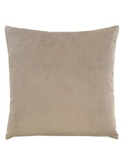 Wylder Green Mogori Abstract Leaves Printed Velvet Reverse Cushion - Image 3 of 3