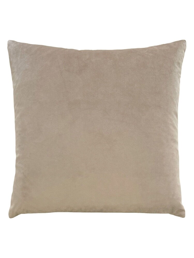 Wylder Green Mogori Abstract Leaves Printed Velvet Reverse Cushion - Image 3 of 3