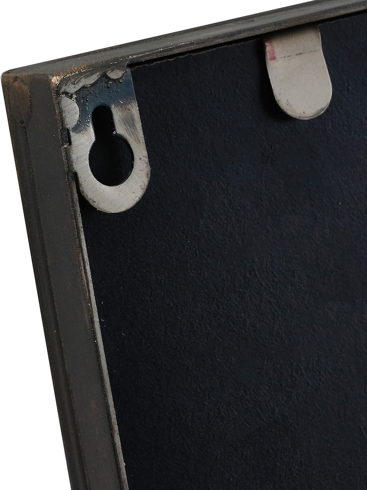 Pacific Antique Bronze Metal Rectangular Wall Mirror - Image 4 of 4 Pacific Antique Bronze Metal Rectangular Wall Mirror - Image 4 of 4
