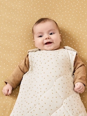 The Little Green Sheep Cream 2.5 Tog Baby Sleep Bag - Image 1 of 3