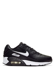 Schwarz/Weiß - Nike Air Max 90 Turnschuhe für Jugendliche - Bild 1 von 8