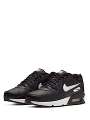 Schwarz/Weiß - Nike Air Max 90 Turnschuhe für Jugendliche - Bild 4 von 8