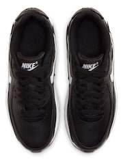 Schwarz/Weiß - Nike Air Max 90 Turnschuhe für Jugendliche - Bild 6 von 8