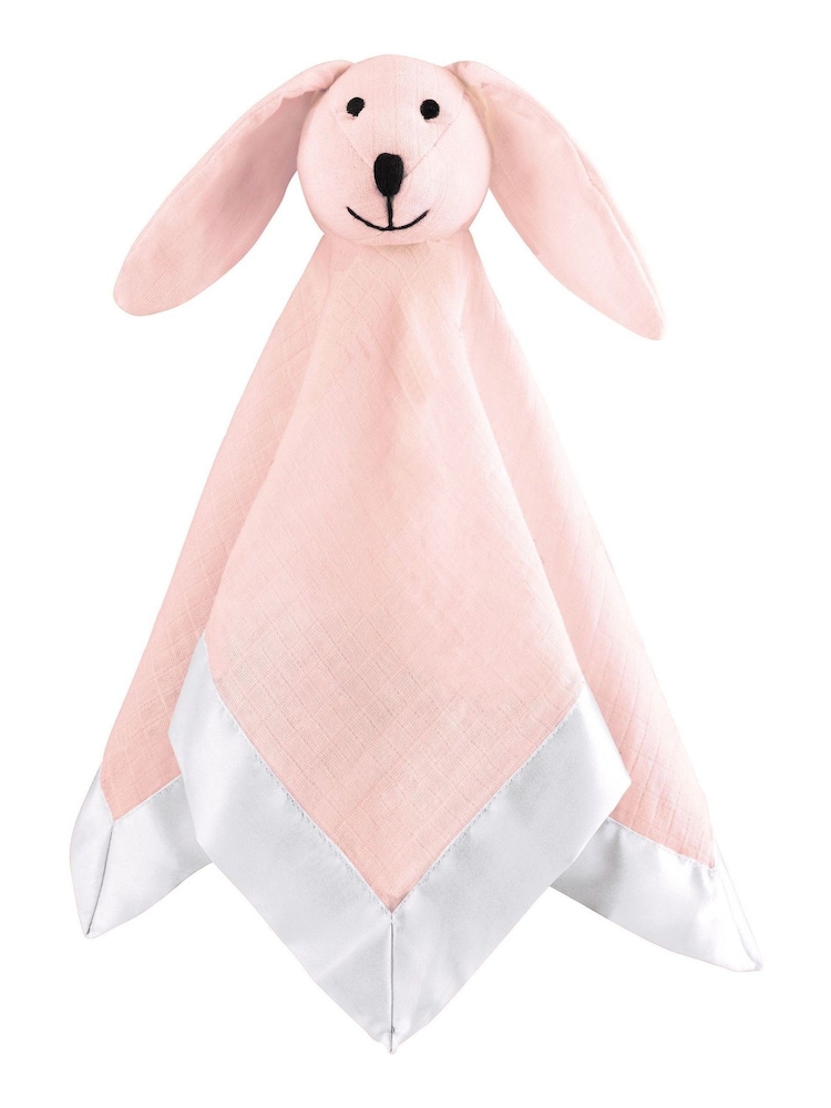 aden + anais Pink Essentials Lovey Muslin 100% Cotton Comforter - Image 1 of 3
