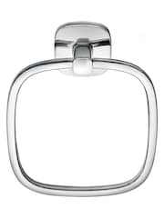 Robert Welch Silver Burford Towel Ring - Image 3 of 4