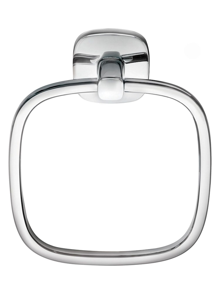 Robert Welch Silver Burford Towel Ring - Image 3 of 4