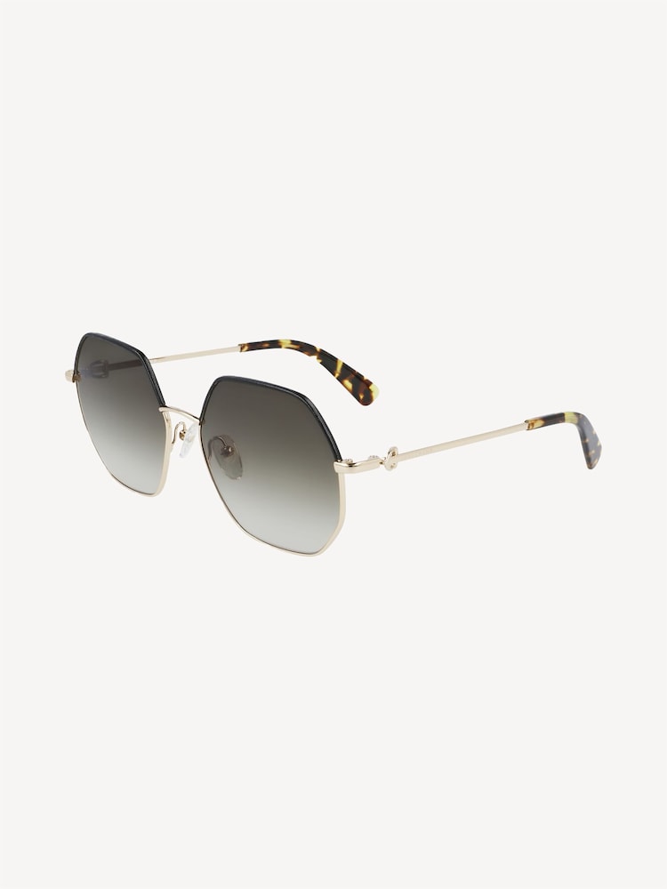 Longchamp Gold Sunglasses - Image 3 of 6