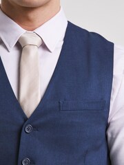 Jacamo Navy Blue James Suit Waistcoat - Image 4 of 4