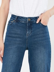 Joules Blue Simone Girlfriend Jeans - Image 4 of 6