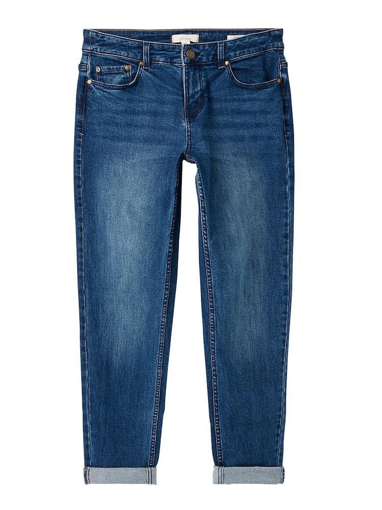 Joules Blue Simone Girlfriend Jeans - Image 6 of 6