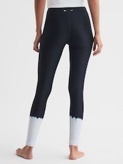 Reiss Navy Halo The Upside Drawstring Leggings - Image 5 of 5