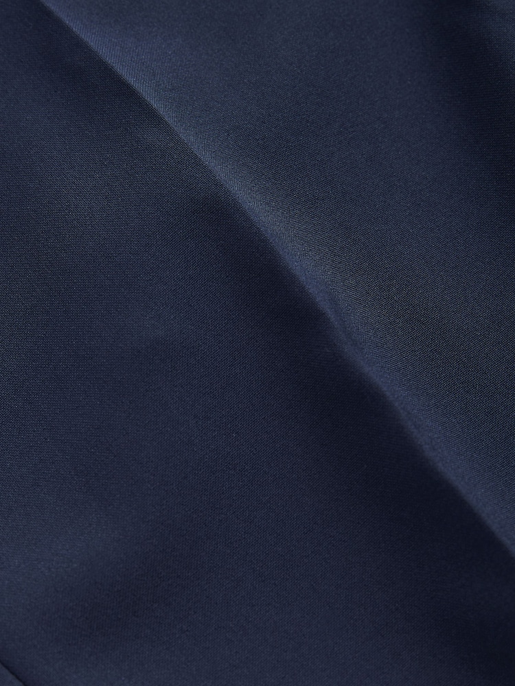 Bleu marine - Super Skinny - Pantalon élégant lavable en machine uni sur le devant - Image 7 de 7