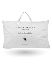 Laura Ashley White 100% Cotton Soft as Down Pillow - Image 3 of 3