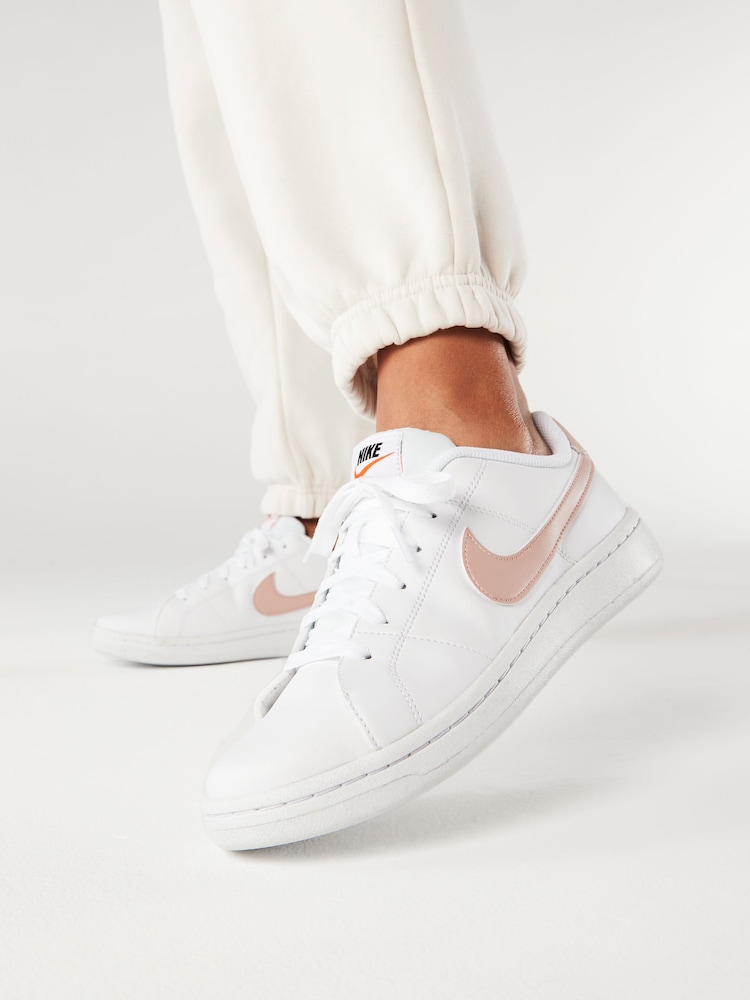 Wit/roze - Nike Court Legacy sneakers - Image 1 of 10