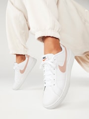 Wit/roze - Nike Court Legacy sneakers - Image 2 of 10